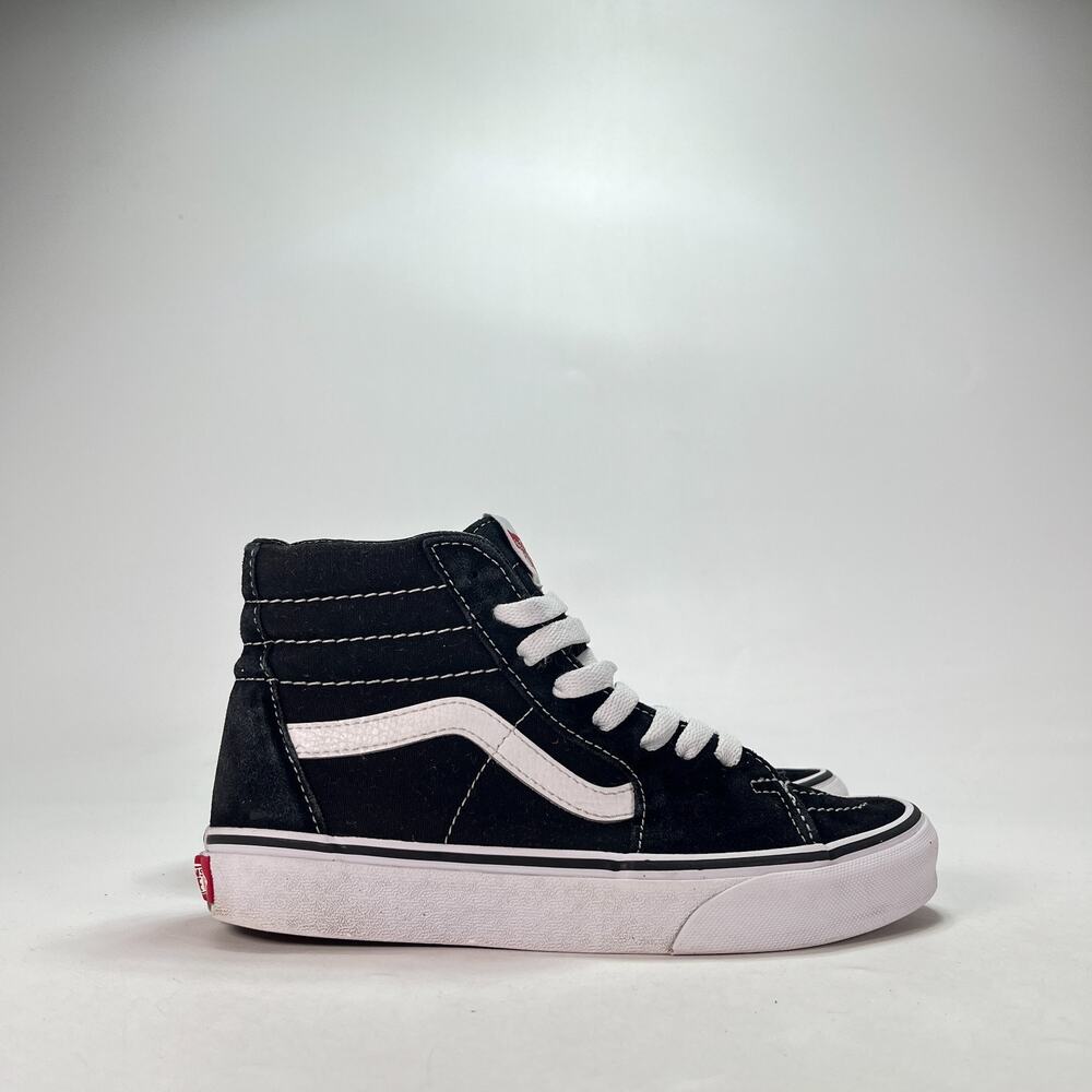 Vans Sk8-Hi Black White Skate Shoes High Top Sneakers 507698 Women's Size 5.5